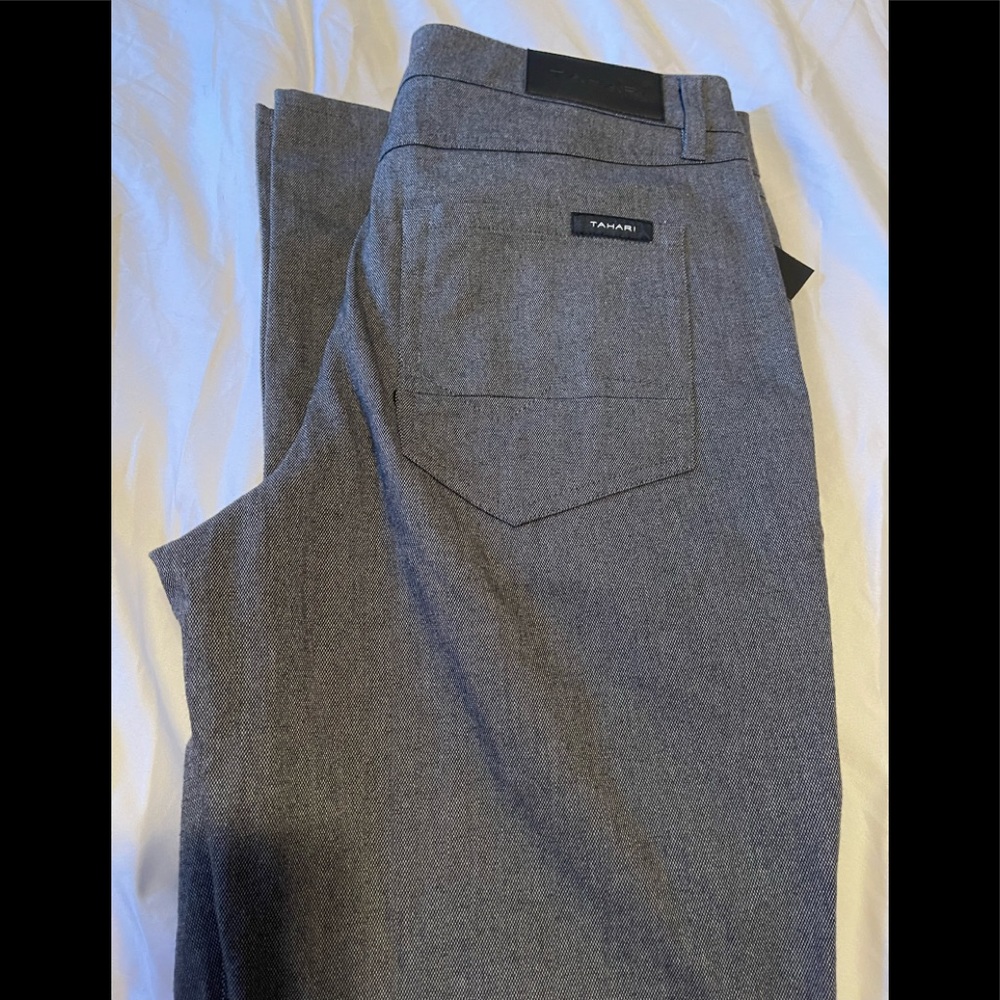 Tahari Mens Textured Pant